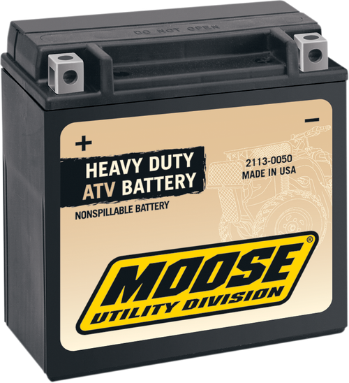 MOOSE OFFROAD - 2113-0050 - AGM Battery - YTX14