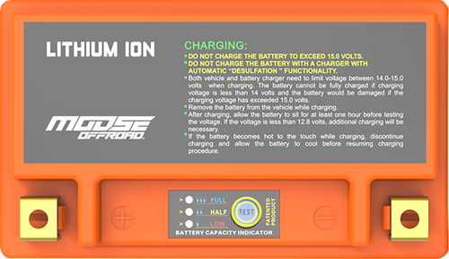 MOOSE OFFROAD - 2113-0745 - Battery - Lithium LiFePO4 - HUTX9-FP