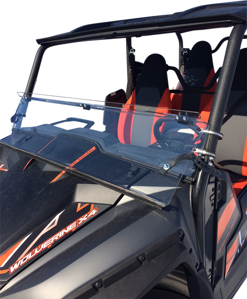 MOOSE OFFROAD - 2317-0406 - Full Folding Windshield - Wolverine