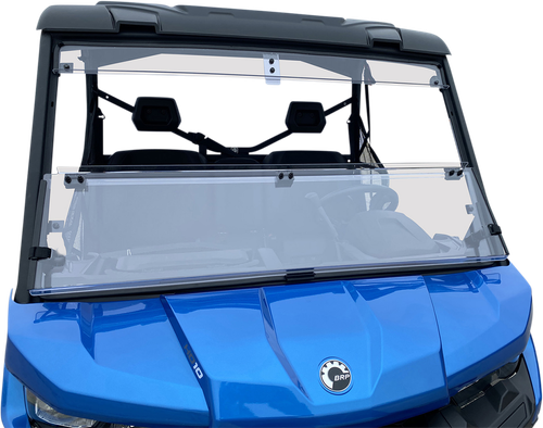 MOOSE OFFROAD - 2317-0511 - Full Folding Windshield - Deluxe - Defender
