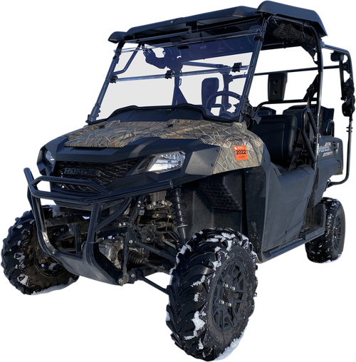 MOOSE OFFROAD - 2317-0525 - Full Folding Windshield - Deluxe - Pioneer 700