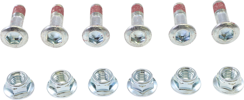 MOOSE OFFROAD - 2401-1521 - Bolts with Nuts - Sprocket - 6 Pack
