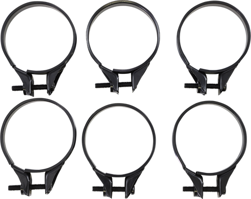 MOOSE OFFROAD - 2402-0282 - Carburetor Clamps - 41-44 mm - 6-Pack