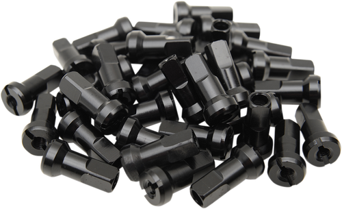 MOOSE OFFROAD - 0211-0188 - Spoke Nipples - MX1 - Black - 8 Gauge - Set