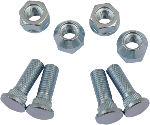 MOOSE OFFROAD - 0213-0736 - Wheel Stud/Nut Kit - Front/Rear - Yamaha