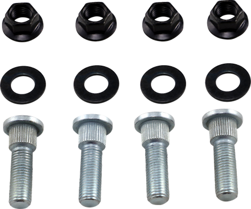 MOOSE OFFROAD - 0213-0737 - Wheel Stud/Nut Kit - Front/Rear - '87-'06 Yamaha