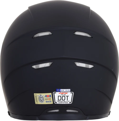 AFX - 0101-11042 - FX-99 Helmet - Matte Black - XS