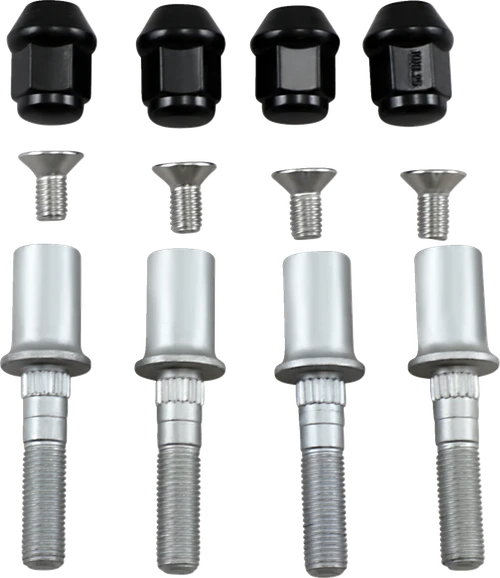 MOOSE OFFROAD - 0213-0769 - Wheel Stud/Nut Kit - Front/Rear - Maverick/Commander