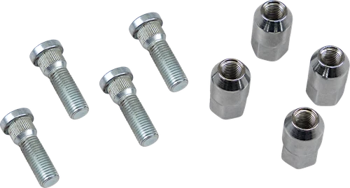 MOOSE OFFROAD - 0213-0782 - Wheel Stud/Nut Kit - Front/Rear - Polaris
