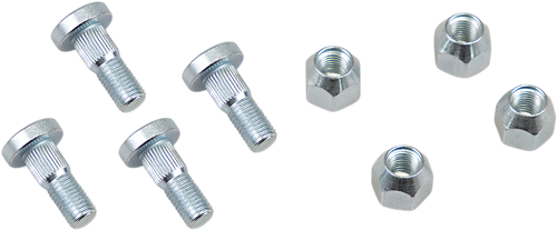 MOOSE OFFROAD - 0213-0784 - Wheel Stud/Nut Kit - Front/Rear - Arctic Cat