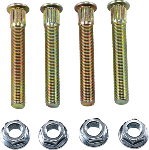 MOOSE OFFROAD - 0213-0786 - Wheel Stud/Nut Kit - Front - RZR 570/800
