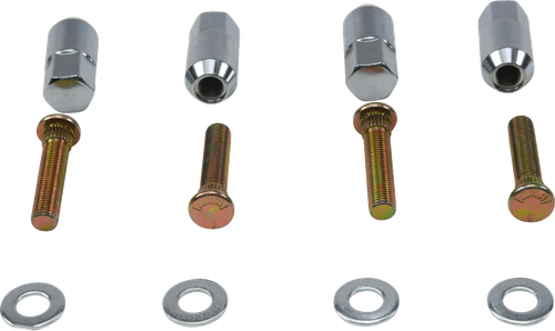 MOOSE OFFROAD - 0213-1264 - Wheel Stud/Nut Kit - Front - '14 Polaris Ranger 800