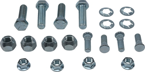 MOOSE OFFROAD - 0213-1266 - Wheel Stud/Nut Kit - Rear - Polaris Magnum 325/500