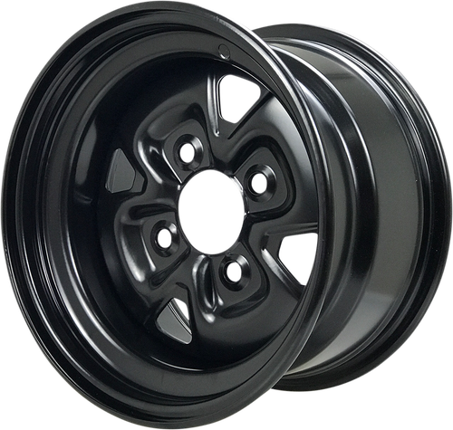 MOOSE OFFROAD - 0231-0041 - Steel Wheel - Black - 12x7 - 4/156 - 4+3