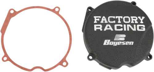BOYESEN - SC03B - Ignition Cover - Black - Honda CR500R