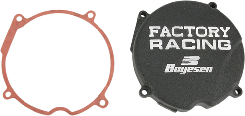 BOYESEN - SC03B - Ignition Cover - Black - Honda CR500R