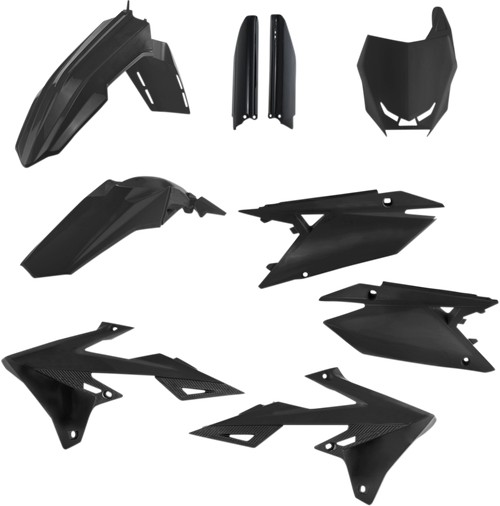 ACERBIS - 2686550001 - Full Body Kit - Black - Suzuki - RMZ '18-'25