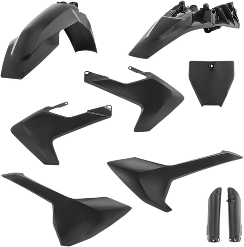 ACERBIS - 2686460001 - Full Body Kit - Black - Husqvarna - TC '18-'24