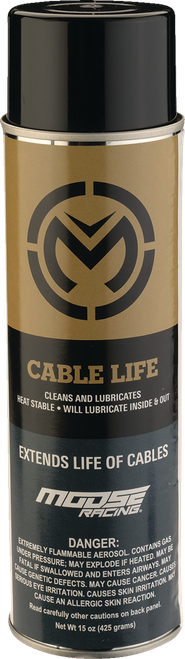 MOOSE OFFROAD - 3607-0060 - Cable Lube - 15 oz. net wt. - Aerosol