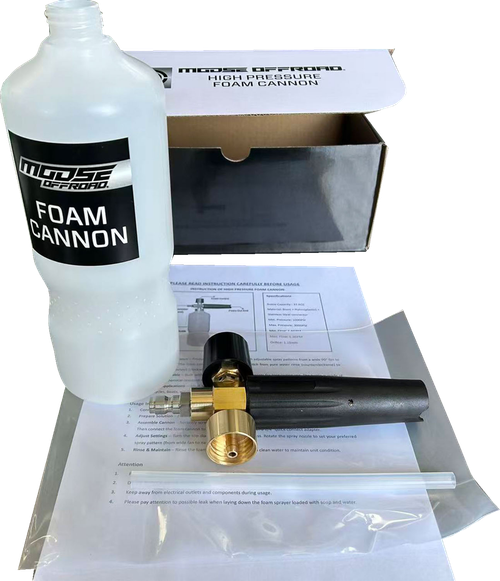 MOOSE OFFROAD - 3704-0478 - Foam Cannon Attachment - 32 ounce