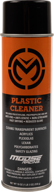 MOOSE OFFROAD - 3713-0106 - Plastic Cleaner - 19 oz. net wt. - Aerosol