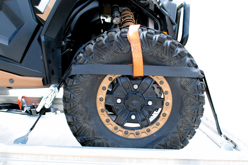 MOOSE OFFROAD - 3920-0494 - Wheel Net Tie Downs - Black