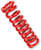 BBR MOTORSPORTS - 660-HXR-5005 - Rear Shock - Red - Spring Rate 392 lbs/in