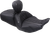 MUSTANG - 89411 - Deluxe One-Piece, 2-Up Seat - Diamond - Black Stitch - FLT/FLH '23-'25
