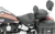 MUSTANG - 79485 - Wide Solo Seat - With Backrest - Black - Studded w/ Concho - FLST '00-'15