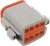 NAMZ - DP-8G - Deutsch Plug - 8 Pin - Gray