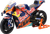 NEW RAY TOYS - 58383 - Red Bull KTM MotoGP Bike - Brad Binder - 1:12 Scale - Red/Blue/Orange