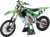 NEW RAY TOYS - 49733 - Kawasaki Race Team Bike - Jason Anderson - 1:6 Scale - Green/Black