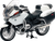 NEW RAY TOYS - 43153 - BMW R1200RT-P Police Bike - 1:12 Scale - Black/White