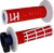 ODI - H36E2RW - EMIG 2.0 Lock-On Grips - Red/White