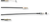 PARTS UNLIMITED - 05-139-86 - Black Vinyl Throttle Cable - Polaris