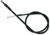 PARTS UNLIMITED - 0652-0739 - Black Vinyl Clutch Cable - Yamaha