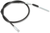 PARTS UNLIMITED - 072283 - Black Vinyl Brake Cable - Front - Honda