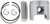 PARTS UNLIMITED - 09-761 - Piston Assembly - 69.50 mm - Rotax - Ski-Doo