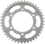 PARTS UNLIMITED - 1210-0059 - Rear Sprocket - 43 Tooth - Yamaha