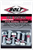 BOLT - 2008-HS.CRF - Fastener Kit - Hub-Savers/Sprocket - Double Locked - Silver - 6 Pack - Honda