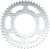 PARTS UNLIMITED - K22-3558 - Rear Sprocket - 48 Tooth - Honda