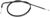PARTS UNLIMITED - K28-4503A - Vinyl Covered Throttle Cable - '73-'87 Yamaha