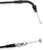 PARTS UNLIMITED - K28-6501X - Vinyl Covered Throttle Cable - '78-'83 Honda