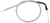 PARTS UNLIMITED - K28-6507 - Vinyl Covered Throttle Cable - '71-'84 Honda 70/100