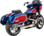 PAUL YAFFE BAGGER NATION - CRF-M8ST-LR-B - The Fix Rear Fender - Black Frame Plate - HD Softail '20-'23