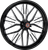 PERFORMANCE MACHINE (PM) - 1204-7106R-NVSAJAP-B - Wheel - Nivis - Front - Dual Disc/with ABS - Black/Contrast Cut Platinum - 21x3.5