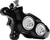 PERFORMANCE MACHINE (PM) - 0053-2957-MC - Caliper - 137 X 4B - Left - Black Anodized with Clear Bore Caps