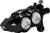 PERFORMANCE MACHINE (PM) - 0053-2958-MC - Caliper - 137 X 4B - Right - Black Anodized with Clear Bore Caps