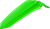 POLISPORT - 8596100005 - Fender - Rear - Lime Green - Kawasaki - KX