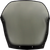 POWERMADD - 13042 - Windshield - 14.5" - Tinted - Ski Doo